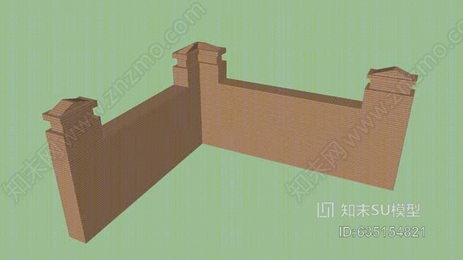大栅栏SU模型下载【ID:635154821】