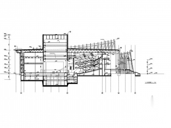 [福建]5层大剧院建筑施工图施工图下载【ID:160724163】