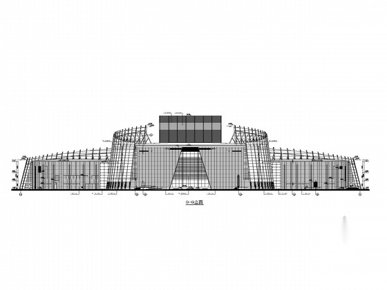 [福建]5层大剧院建筑施工图施工图下载【ID:160724163】