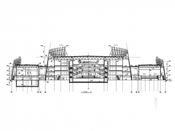 [福建]5层大剧院建筑施工图施工图下载【ID:160724163】