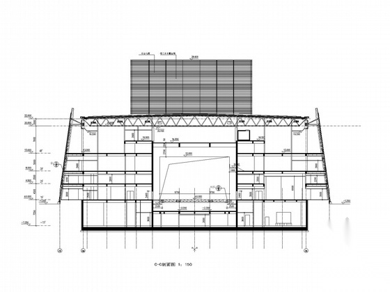 [福建]5层大剧院建筑施工图施工图下载【ID:160724163】