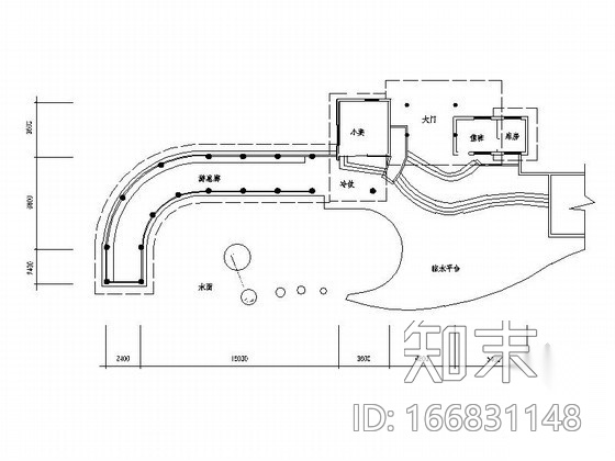 [临海]某风景区游艇码头方案图cad施工图下载【ID:166831148】