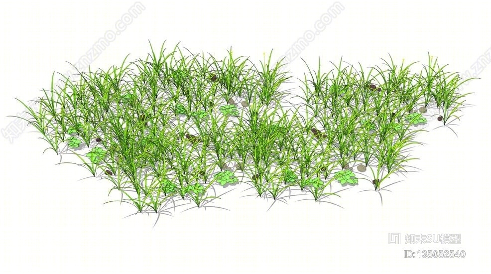灌木花草SU模型下载【ID:135052540】