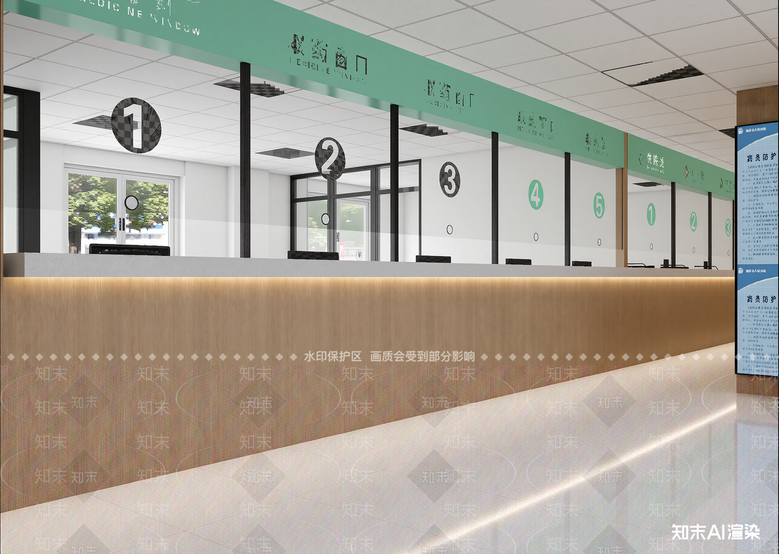 现代售楼处3D模型下载【ID:1215189898】