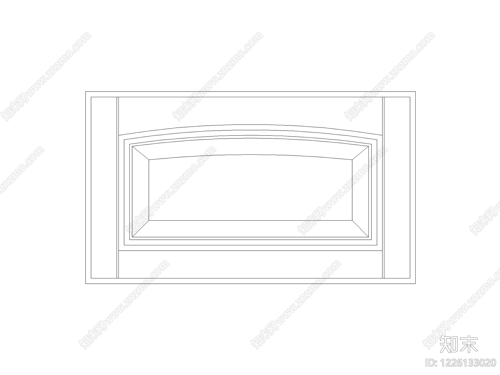 柜子cad施工图下载【ID:1226133020】