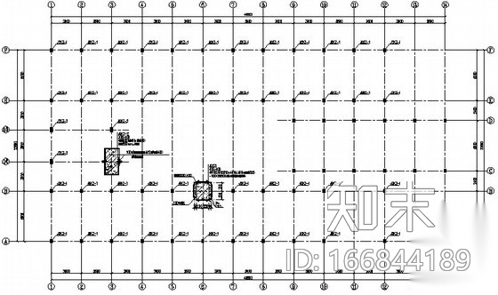 污水厂综合楼增层扩建加固施工图cad施工图下载【ID:166844189】