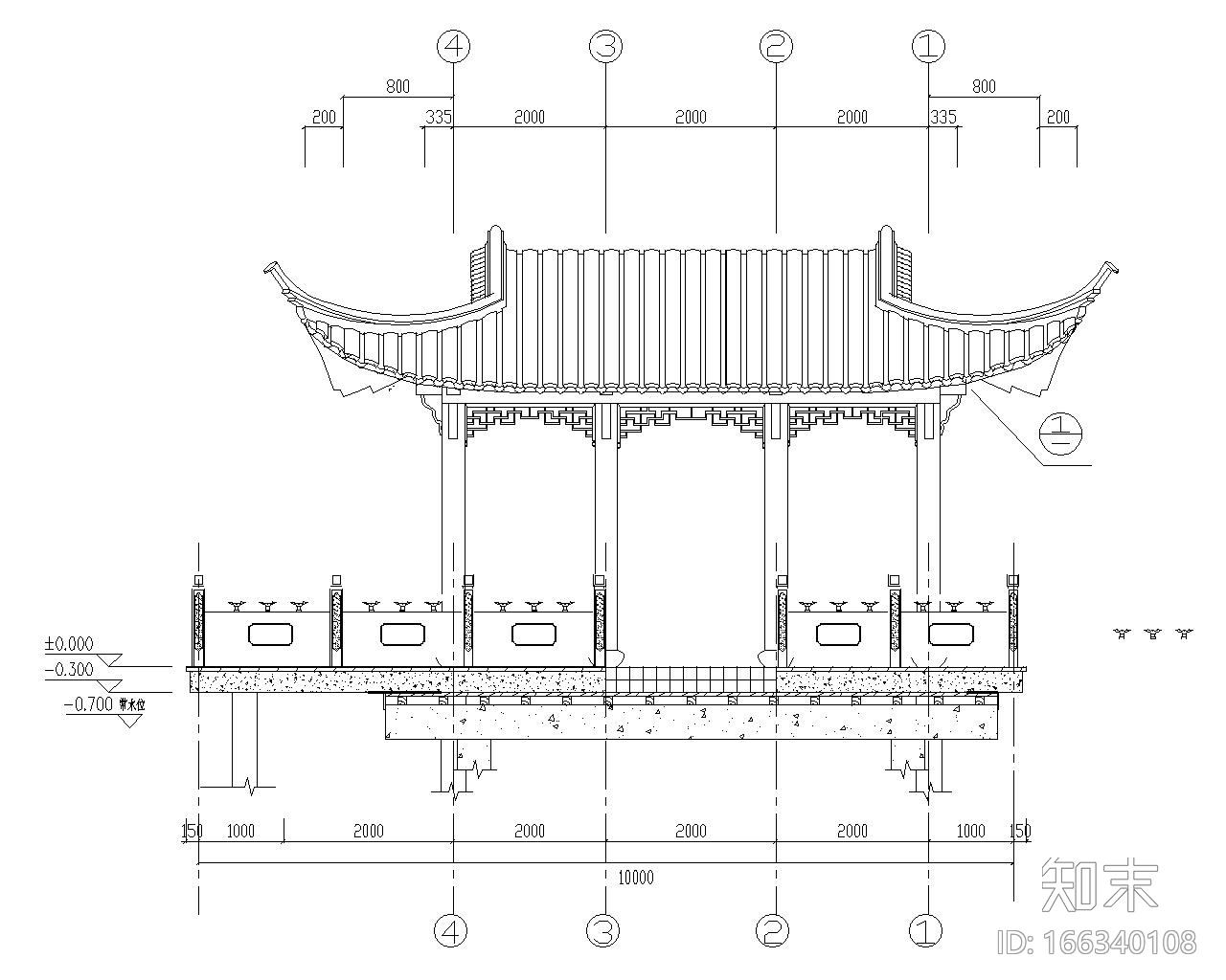 水榭混凝土施工图下载【ID:166340108】