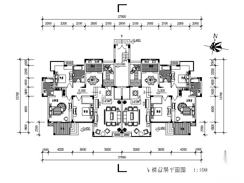 [江苏盐城]某高档住宅小区规划设计方案CAD图cad施工图下载【ID:160728172】