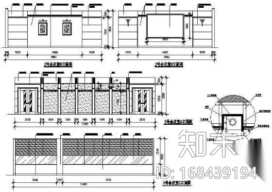 某四层宾馆装修图cad施工图下载【ID:168439194】