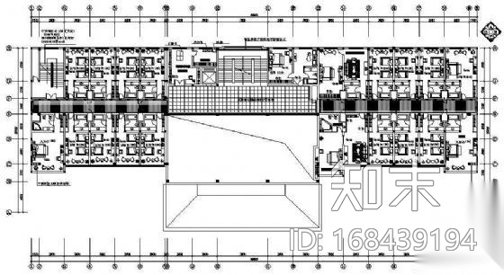 某四层宾馆装修图cad施工图下载【ID:168439194】