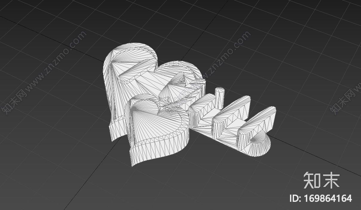 爱心字母-i_wil3d打印模型下载【ID:169864164】