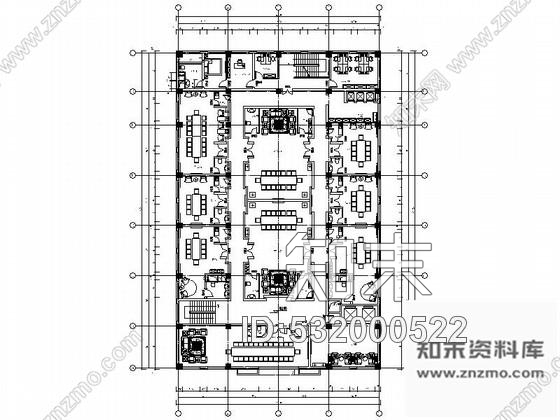 施工图北京高档俄罗斯风格西餐厅装修施工图含效果方案施工图下载【ID:532000522】