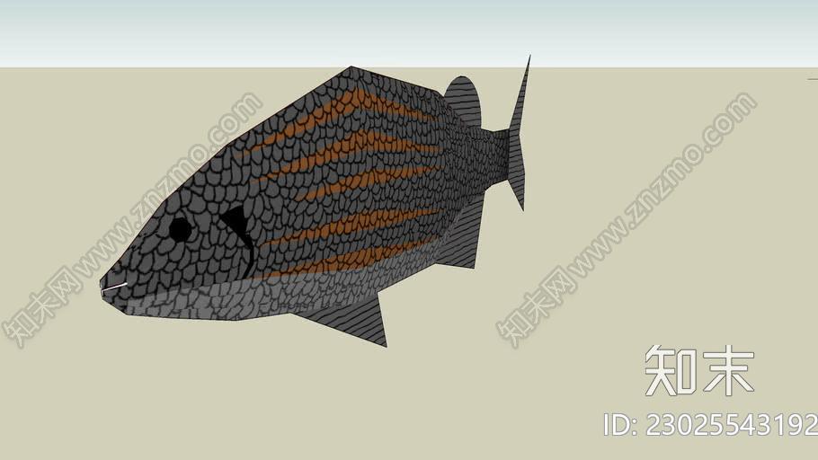 鱼——罗非鱼SU模型下载【ID:1162134855】
