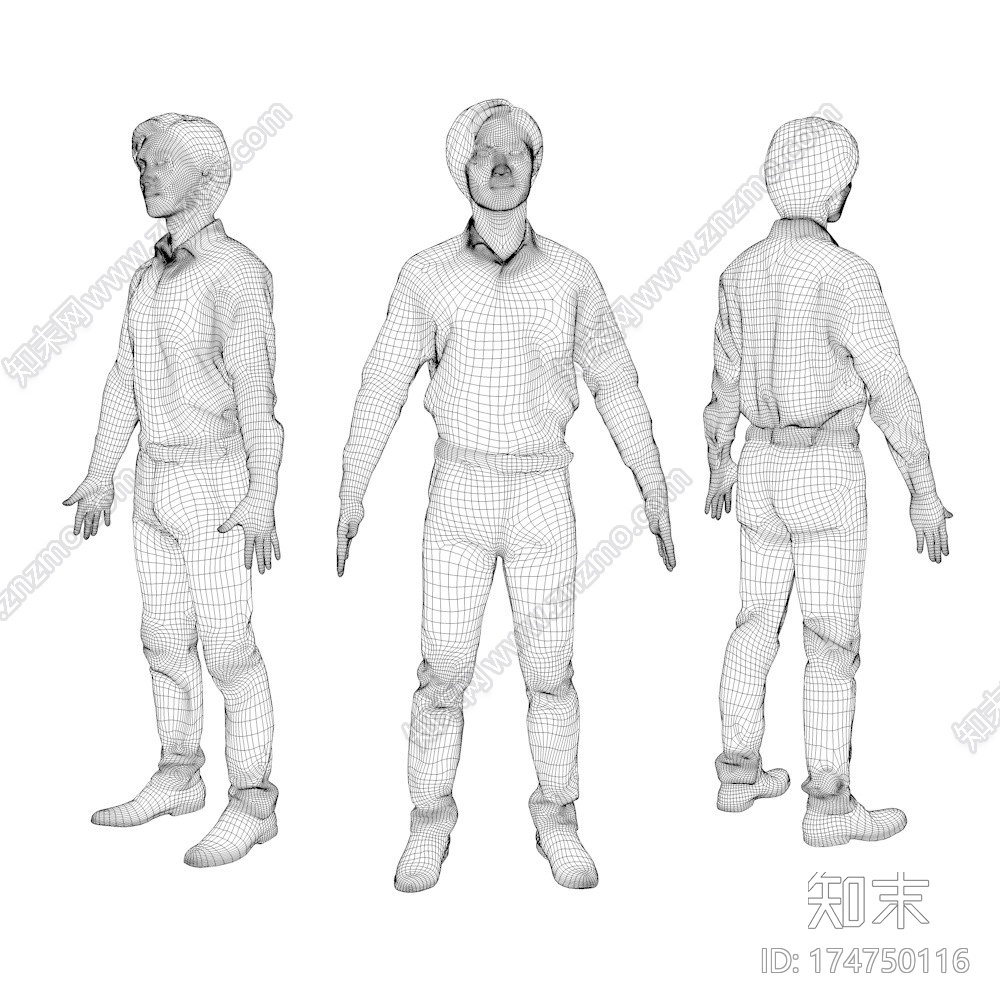 3DA-PoseCG模型下载【ID:174750116】