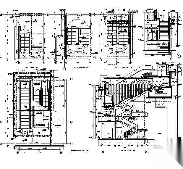 [重庆]恒大四层外廊式商业建筑施工图cad施工图下载【ID:166427186】