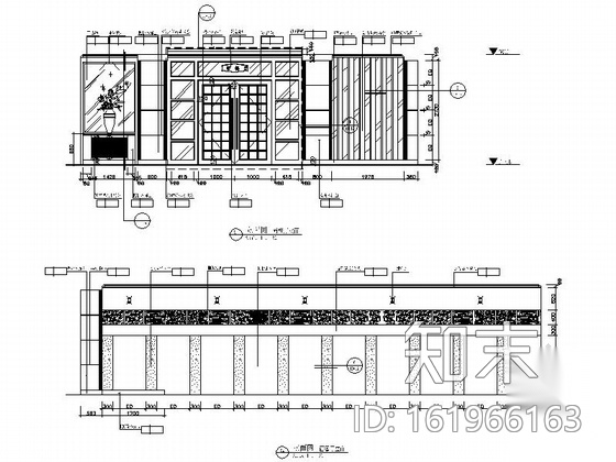 [西安]某三星级涉外商务酒店室内施工图cad施工图下载【ID:161966163】