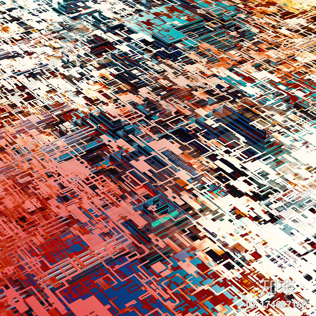 超限元素C4D动画工程文件分享CG模型下载下载【ID:174697160】