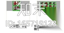 高层公共卫生间装修图cad施工图下载【ID:165719123】