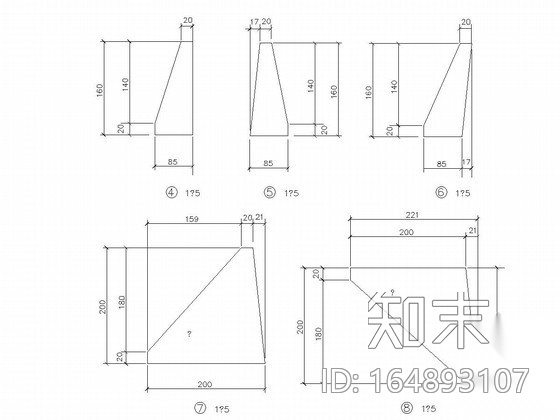 建筑结构之精选钢结构节点图集CAD版(门钢、网架、钢框...施工图下载【ID:164893107】