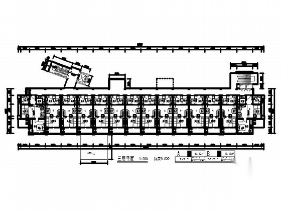 [上海]高层复式loft住宅建筑施工图（含效果图）施工图下载【ID:166704100】