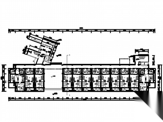 [上海]高层复式loft住宅建筑施工图（含效果图）施工图下载【ID:166704100】