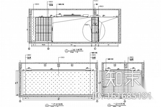 [北京]原创国家级紫砂艺术研究院高档办公楼装修施工图...cad施工图下载【ID:161685191】