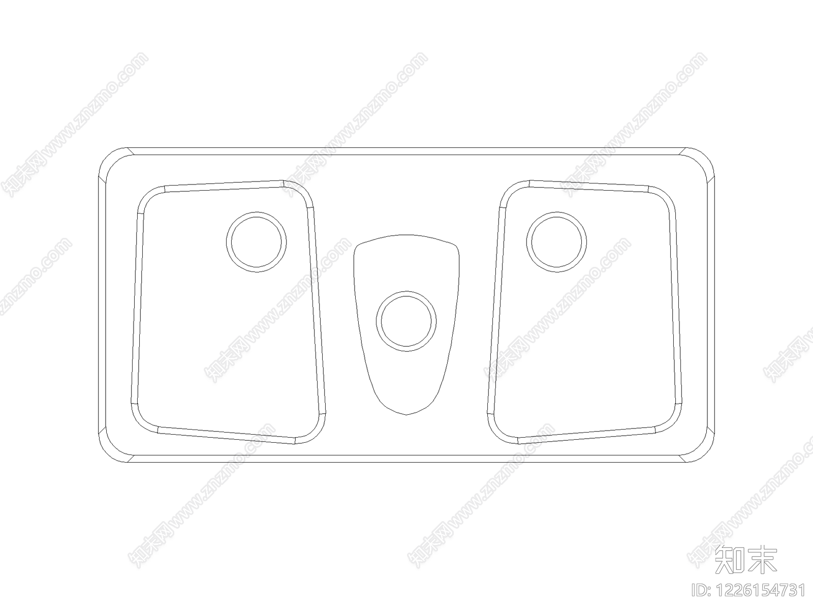 床图块cad施工图下载【ID:1226154731】