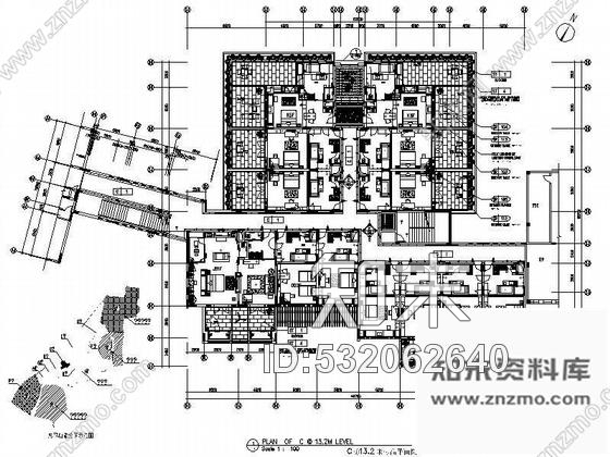 施工图宁波某大酒店客房深化施工图施工图下载【ID:532062640】
