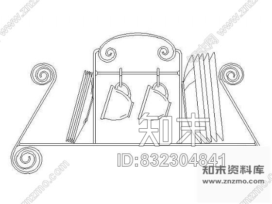 图块/节点厨房用具尺寸及图块集施工图下载【ID:832304841】