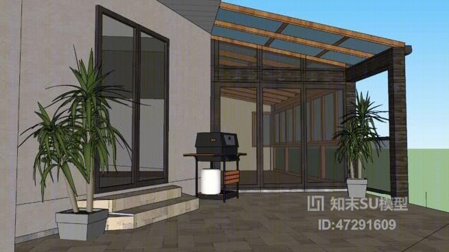 四赛季，温哥华太阳房SU模型下载【ID:47291609】