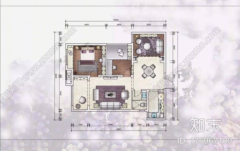 中国铁建武汉杨春湖畔样板间软装方案下载【ID:176967100】