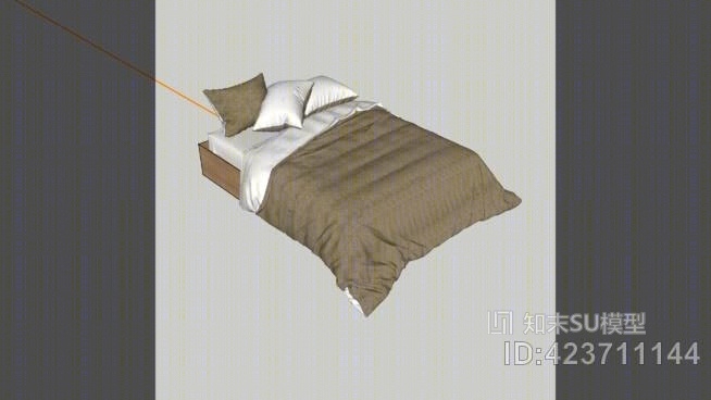床SU模型下载【ID:423711144】