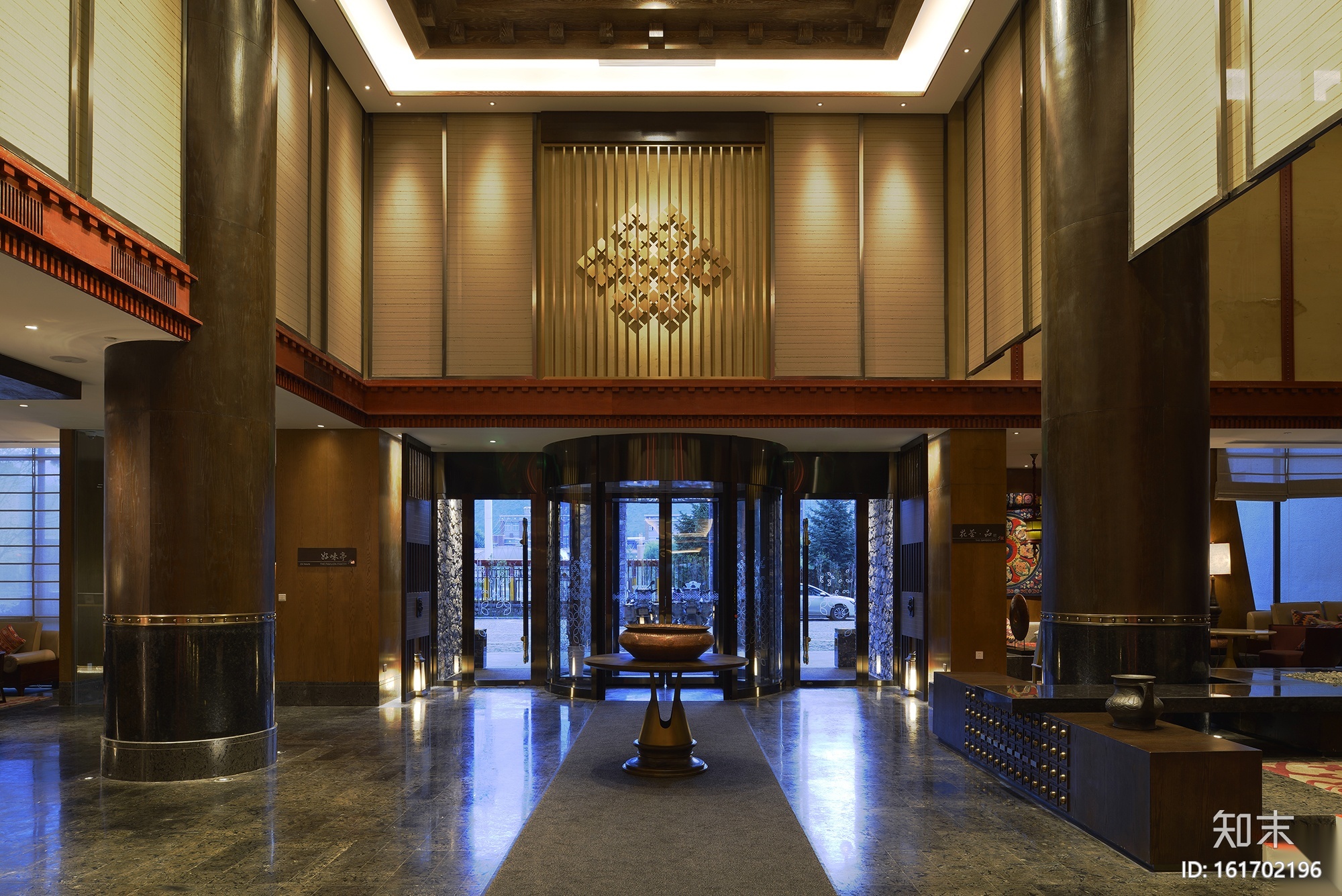 [云南]香格里拉希尔顿度假酒店施工图+摄影cad施工图下载【ID:161702196】