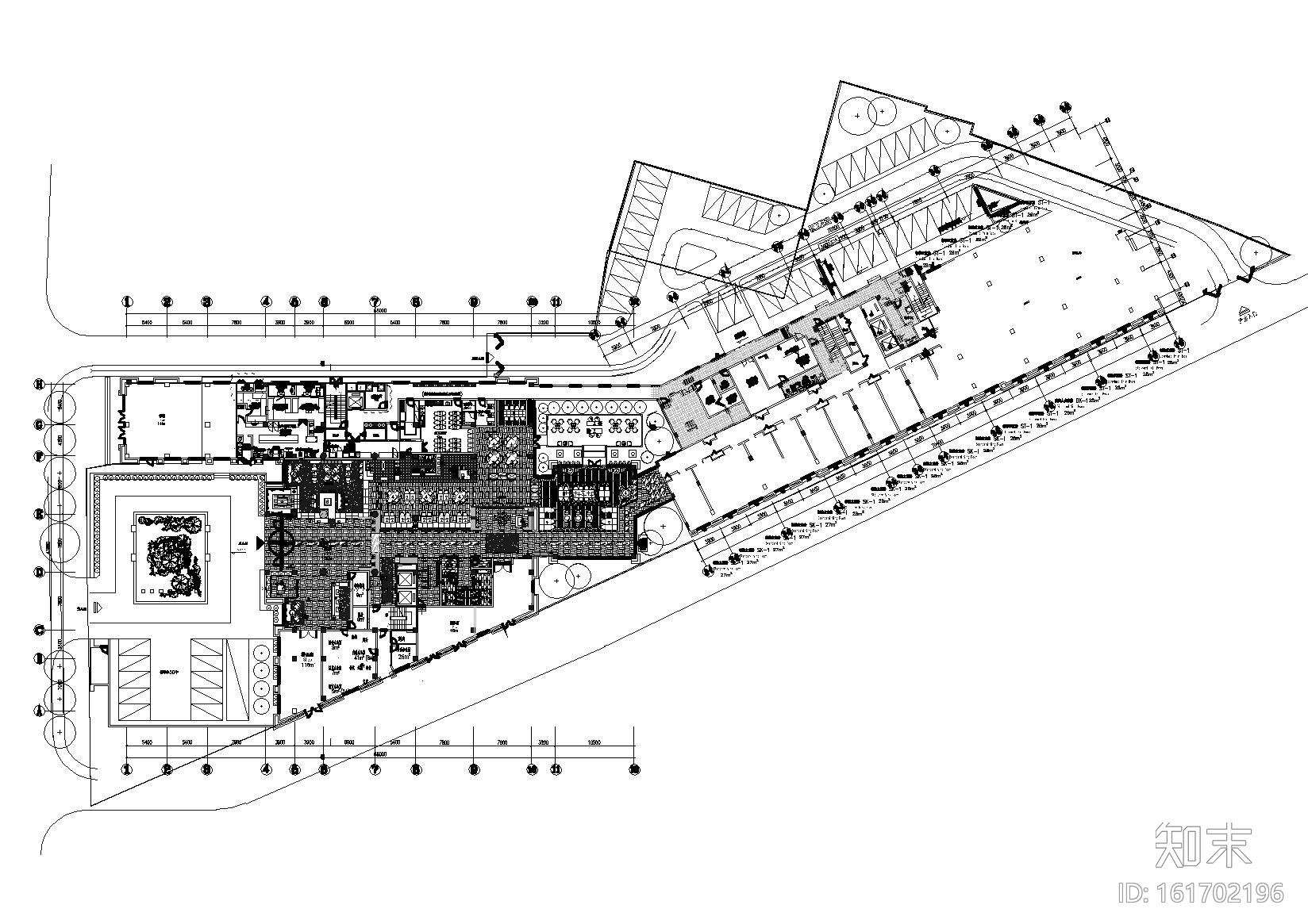 [云南]香格里拉希尔顿度假酒店施工图+摄影施工图下载【ID:161702196】