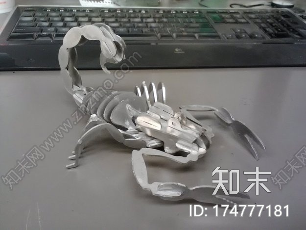 蝎子——立体拼图3d打印模型下载【ID:174777181】