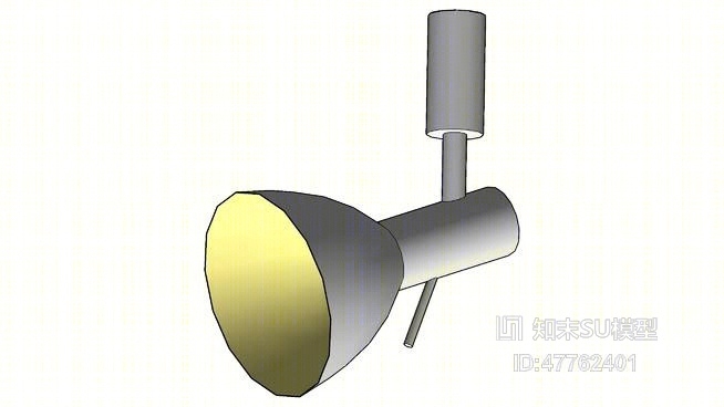 筒灯射灯SU模型下载【ID:47762401】