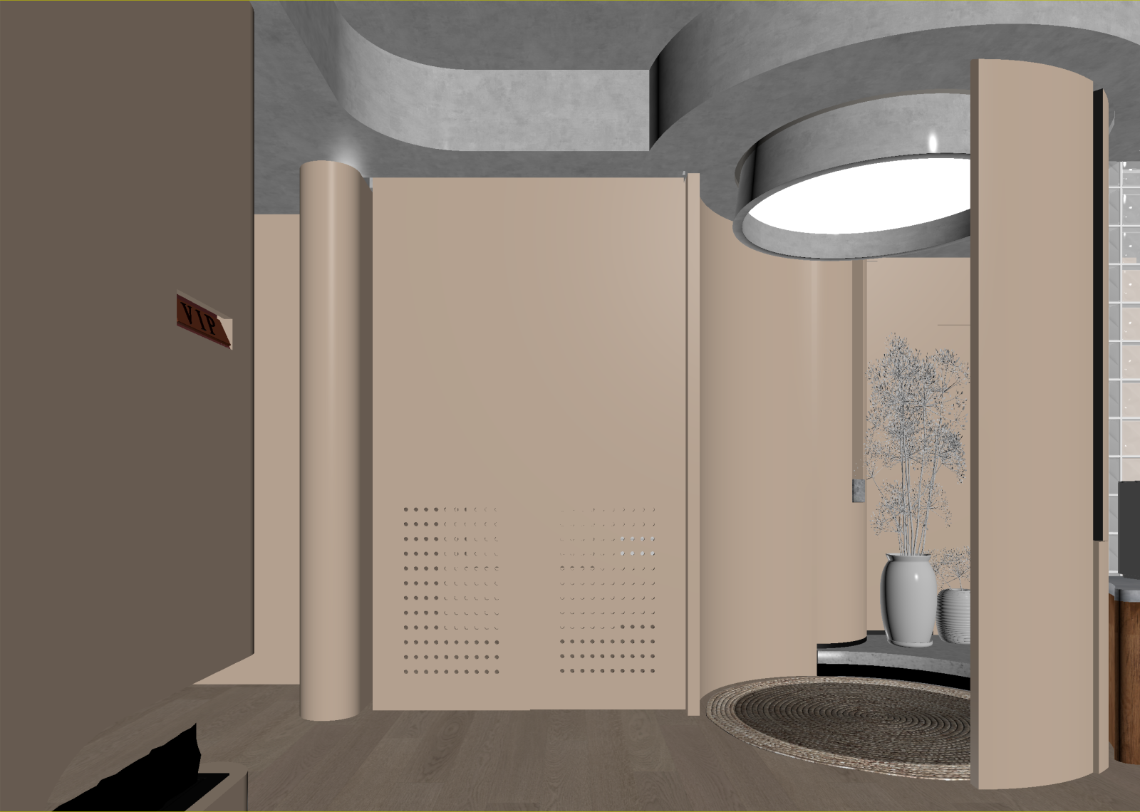 现代包厢3D模型下载【ID:1214639991】