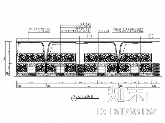 [石家庄]环境氛围极好的酒吧室内设计CAD施工图（含效...施工图下载【ID:161793162】