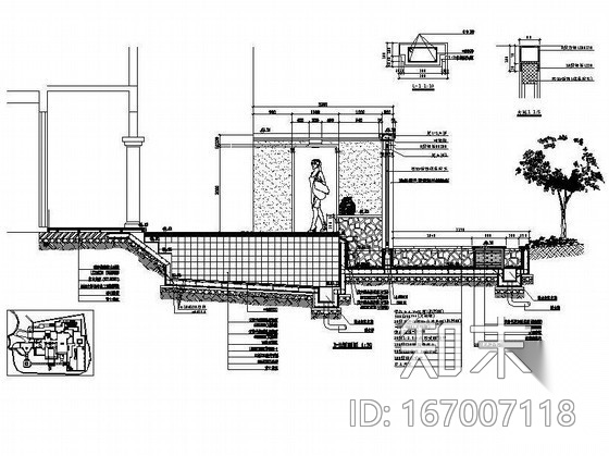 某国际社区样板区B125栋环境景观设计施工图施工图下载【ID:167007118】