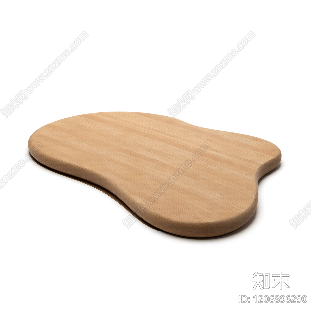 异形木纹茶几3D模型下载【ID:1206896290】