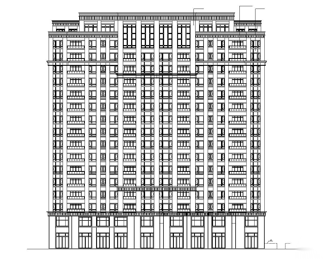 [江苏]江阴澄地居住区建筑施工图设计（CAD）cad施工图下载【ID:160730134】