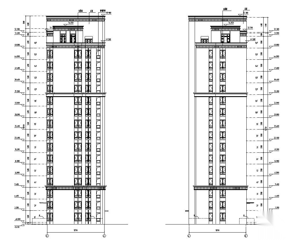 [江苏]江阴澄地居住区建筑施工图设计（CAD）cad施工图下载【ID:160730134】