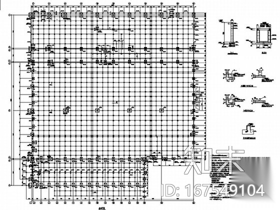 深圳某机场货站改扩建工程cad施工图下载【ID:167549104】