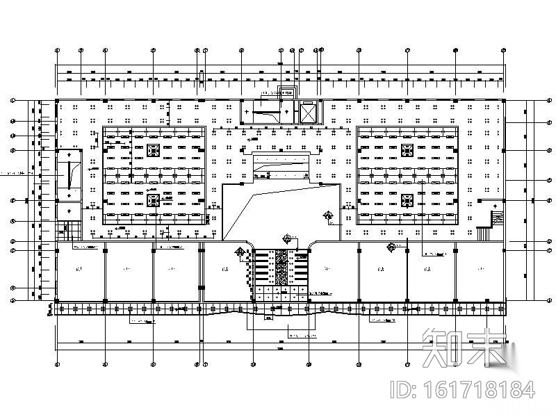 [江苏]某四层商场施工图（含效果）cad施工图下载【ID:161718184】