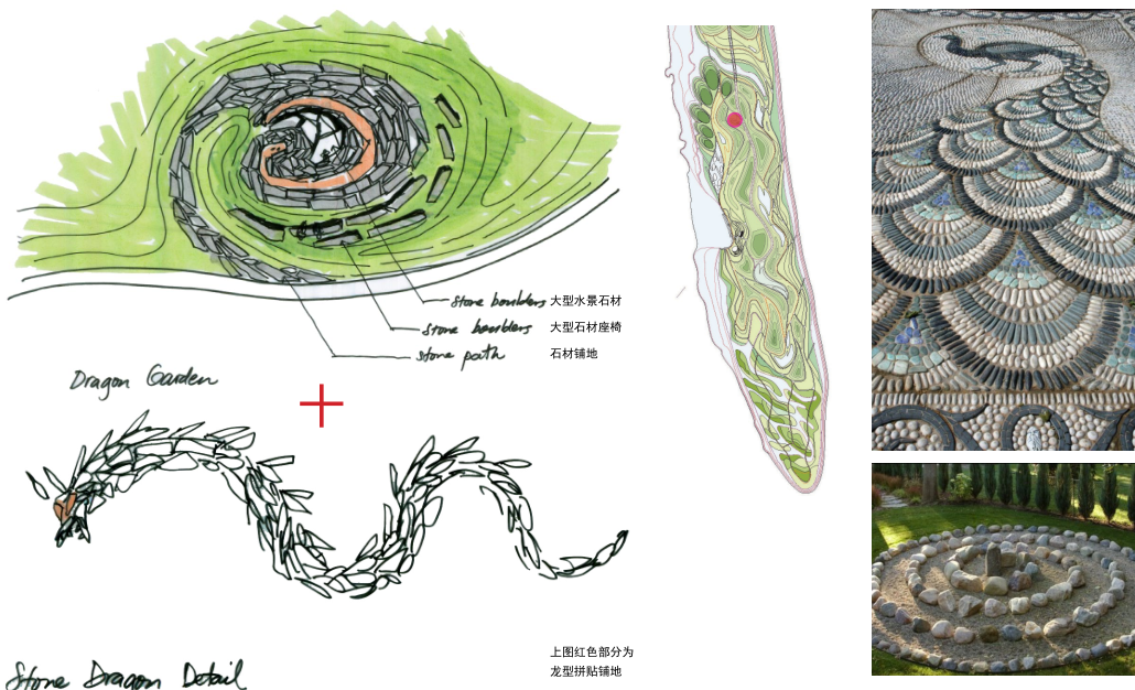 [湖南]长沙坪塘巴溪洲景观设计（滨水，自然）cad施工图下载【ID:161015198】