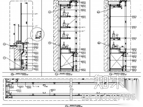[苏州]欧陆风格双层售楼处装修图（含效果）cad施工图下载【ID:161707196】