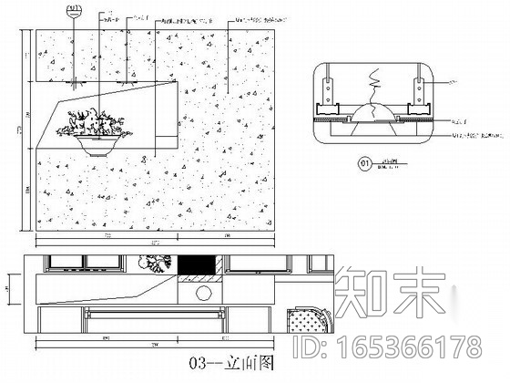 品牌家具旗舰专卖店展厅装饰cad施工图下载【ID:165366178】