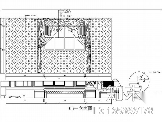 品牌家具旗舰专卖店展厅装饰cad施工图下载【ID:165366178】