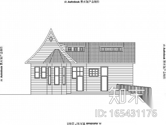 [青岛]小型现代公厕建筑施工图施工图下载【ID:165431176】