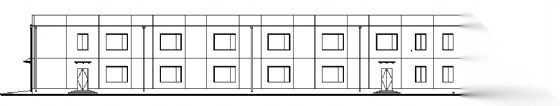 清华大学东区某钢结构食堂建筑施工图cad施工图下载【ID:151653188】